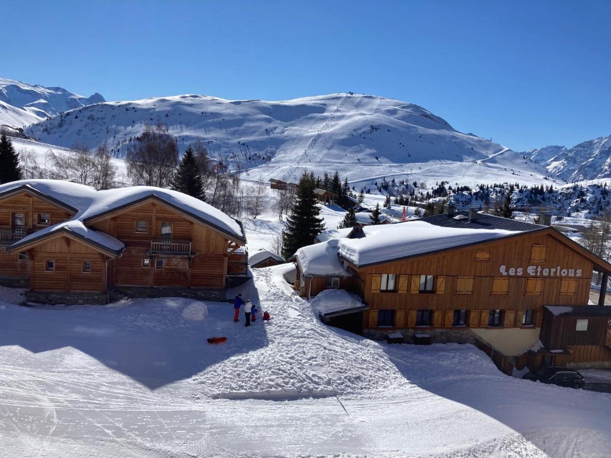 Appartement 5 Pers Residence Les Melezes Quartier Les Bergers Alpe D Huez Alpe d'Huez Exteriér fotografie